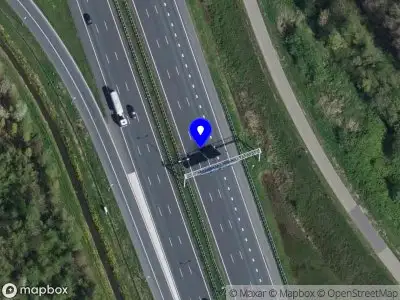 Snelheidscontrole op A16 te Zevenbergschen Hoek