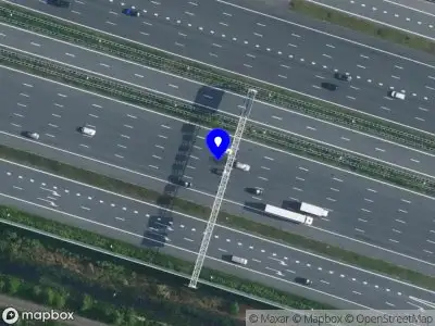 Snelheidscontrole op A1 te Muiden