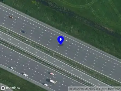 Snelheidscontrole op A1 te Muiderberg