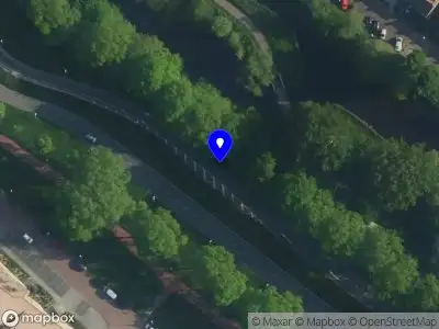 Snelheidscontrole op Cornelis Douwesweg te Amsterdam