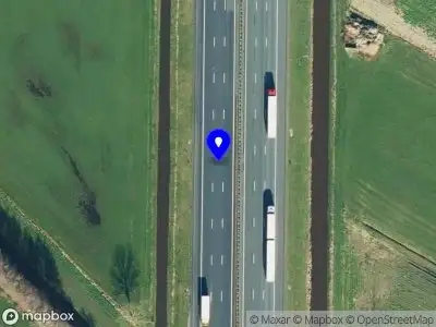 Snelheidscontrole op A28 te Rouveen
