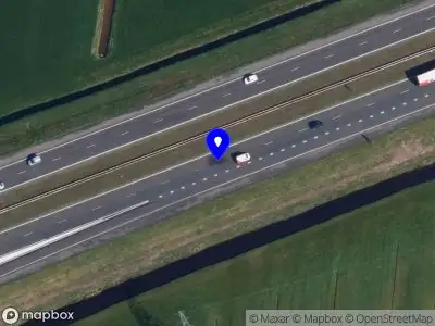 Snelheidscontrole op A7 te Haskerhorne