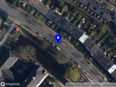 Snelheidscontrole op Petrus Campersingel te Groningen