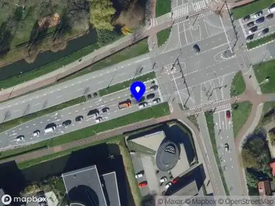 Snelheidscontrole op Groene Kruisweg te Spijkenisse