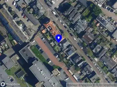 Brandweer met gepaste spoed naar de Voorstraat in Noordwijk