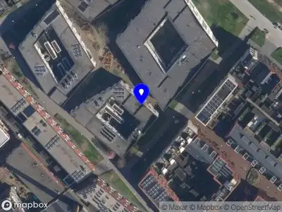 Brandweer met grote spoed naar de Courtine in Groningen vanwege afgaan automatisch brandalarm