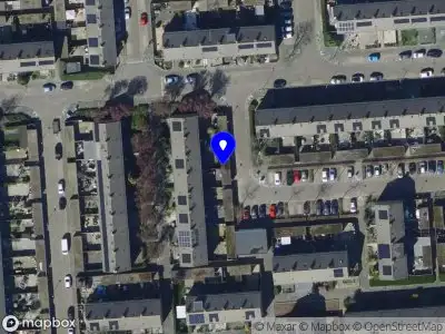 Brandweer met grote spoed naar de Saturnusstraat in Spijkenisse vanwege gebouwbrand