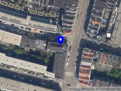 Ambulance met grote spoed naar de Vinkenstraat in Rotterdam