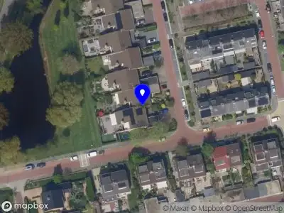 Ambulance naar de Koningin Wilhelminalaan in Rijnsburg