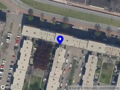 Ambulance naar de Indrapoerastraat in Rotterdam