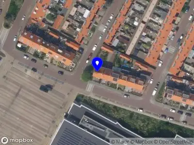 Traumahelikopter naar de Piet Heinlaan in Katwijk