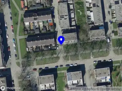 Brandweer met gepaste spoed naar de Keyenburg in Rotterdam