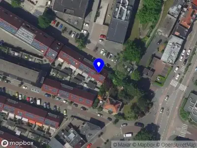 Ambulance met grote spoed naar de Wilhelminastraat in Sliedrecht