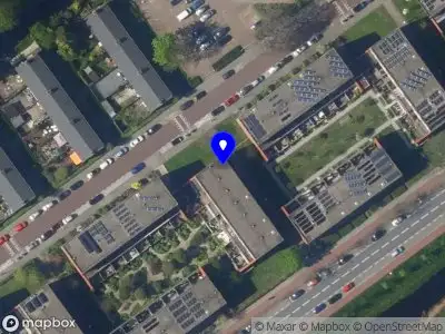 Traumahelikopter naar de Hongarenburg in 's-Gravenhage