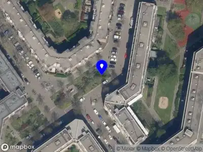 Ambulance met gepaste spoed naar de Boerschaplaan in Rotterdam