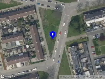 Politie naar de Notenhagen in Rotterdam