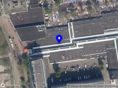 Ambulance met gepaste spoed naar de Hof van Spaland in Schiedam