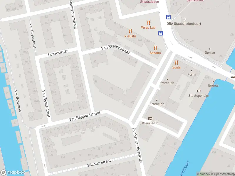 Ambulance naar de Donker Curtiusstraat in Amsterdam