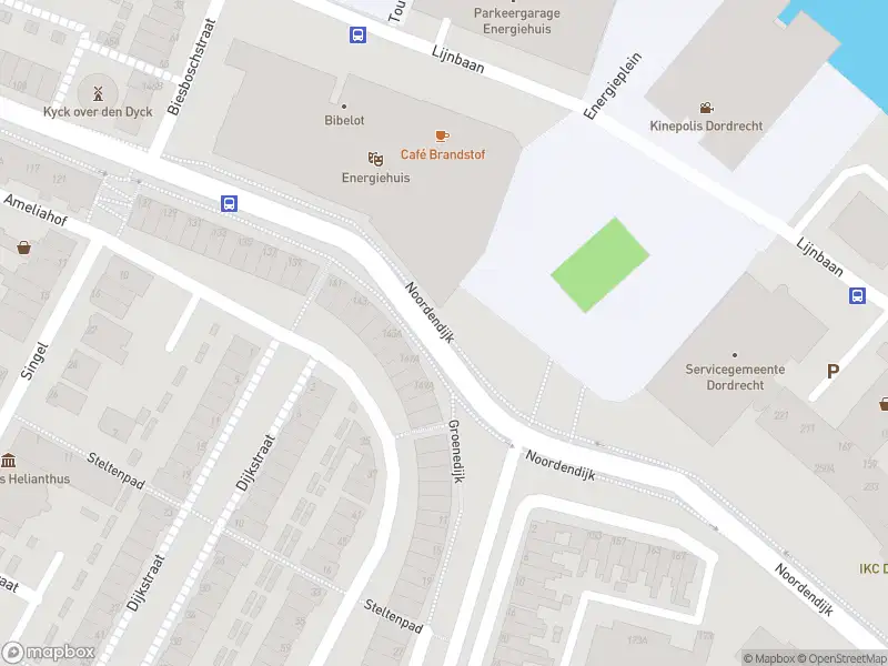 Ambulance met gepaste spoed naar de Noordendijk in Dordrecht