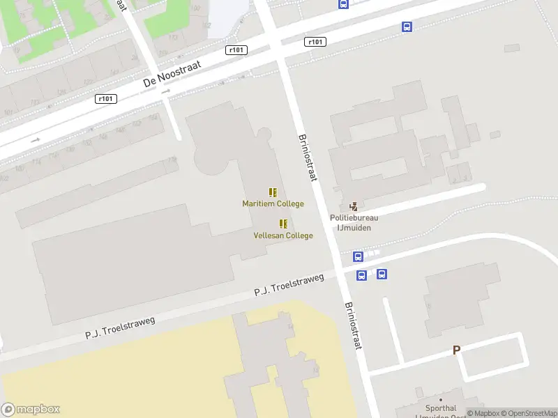 Brandweer met grote spoed naar de Briniostraat in IJmuiden vanwege voertuigbrand