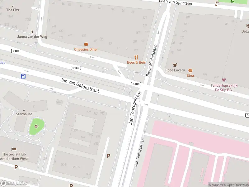 Ambulance met gepaste spoed naar de Jan van Galenstraat in Amsterdam