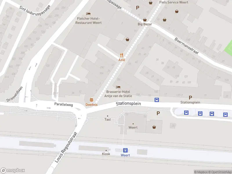 Brandweer naar de Stationsplein in Weert