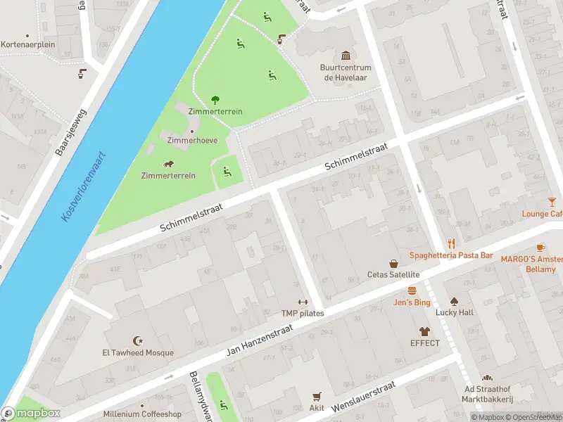 Besteld ambulance vervoer naar de Korte Schimmelstraat in Amsterdam