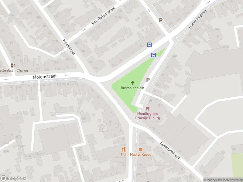 Overlastmelding Rosmolenplein in Tilburg