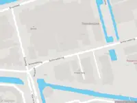 Ambulance met gepaste spoed naar de Achterwetering in Schoonhoven