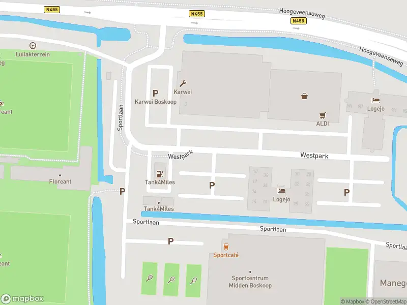 Traumahelikopter naar de Westpark in Boskoop
