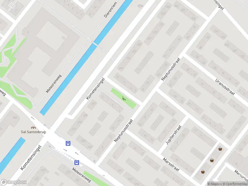 Ambulance met grote spoed naar de Neptunusplein in Amsterdam