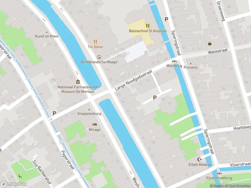 Brandweer met gepaste spoed naar de Spieringstraat in Gouda vanwege dier(en) in nood