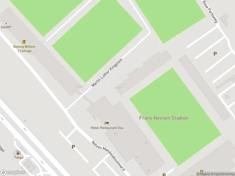 Brandweer met gepaste spoed naar de Martin Luther Kingplein in Oss