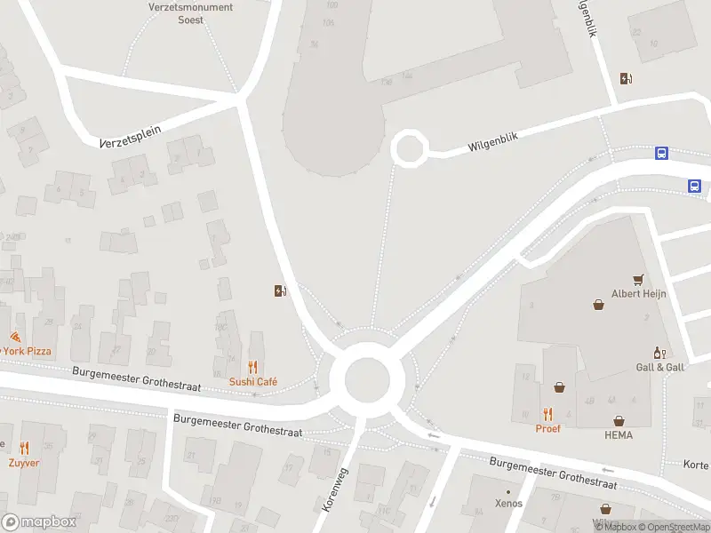 Politie naar de Noorderweg in Soest vanwege aanrijding met letsel
