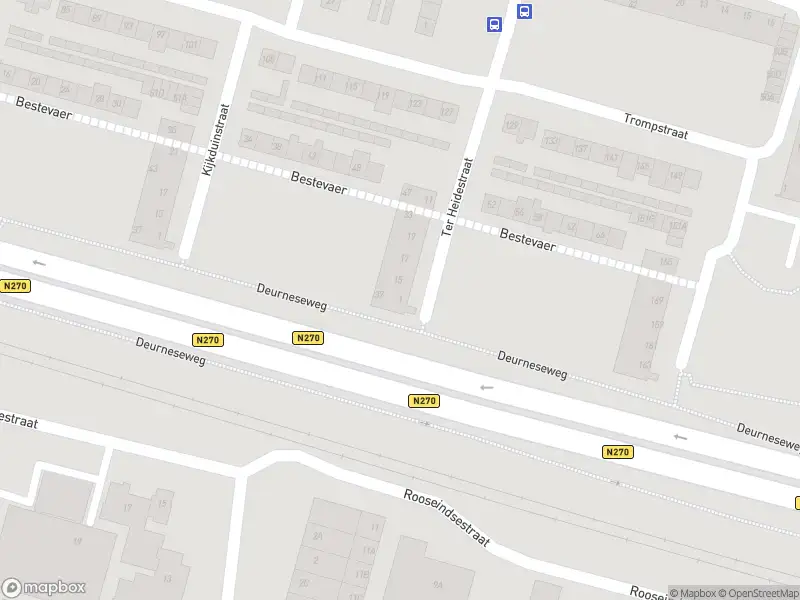 Brandweer met grote spoed naar de Ter Heidestraat in Helmond vanwege middelgrote brand