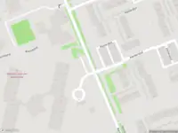 Ambulance met gepaste spoed naar de Koornhorst in Amsterdam