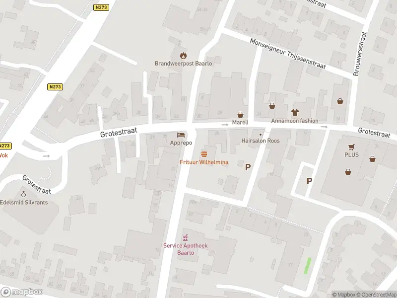 Brandweer met grote spoed naar de Hoefsmidstraat in Baarlo vanwege gebouwbrand