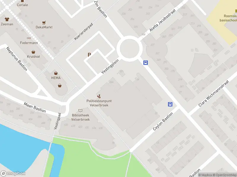 Ambulance met gepaste spoed naar de Vestingplein in Velserbroek