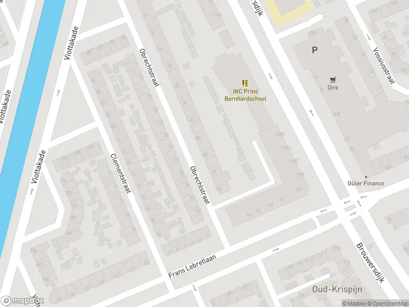 Ambulance met grote spoed naar de Obrechtstraat in Dordrecht