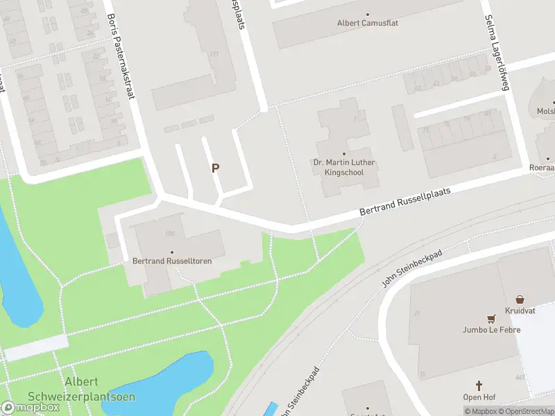 Ambulance met gepaste spoed naar de Bertrand Russellplaats in Rotterdam