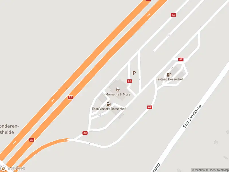 Brandweer met grote spoed naar de Autosnelweg A2 in Echt vanwege voertuigbrand