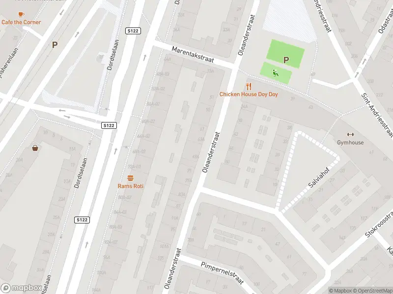 Ambulance met grote spoed naar de Oleanderstraat in Rotterdam