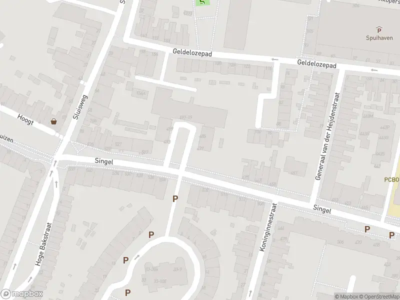 Ambulance met grote spoed naar de Singel in Dordrecht