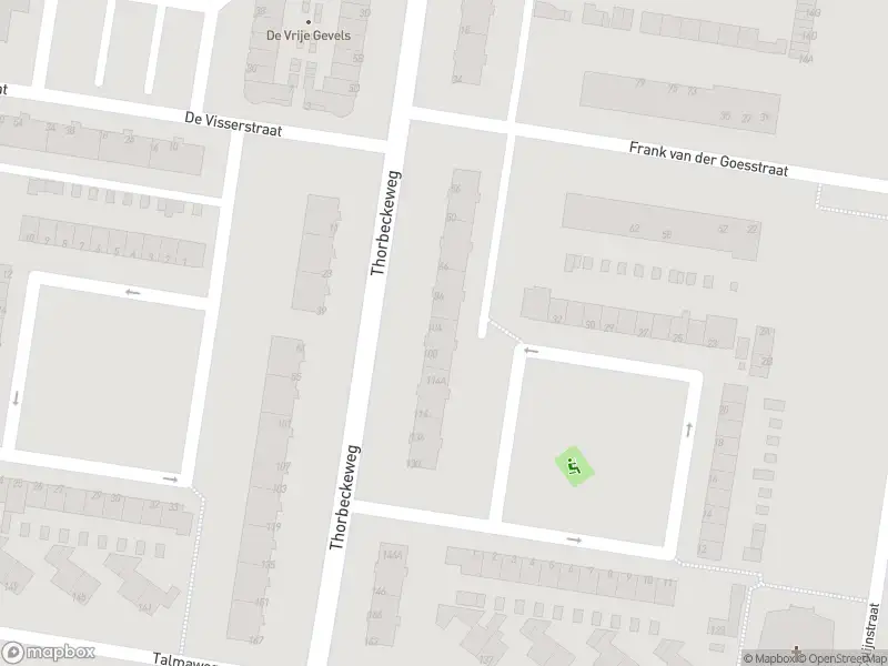 Ambulance met gepaste spoed naar de Thorbeckeweg in Dordrecht