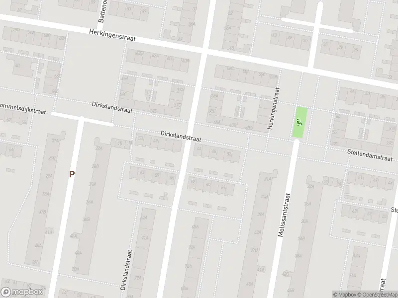 Ambulance met grote spoed naar de Dirkslandstraat in Rotterdam