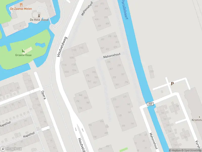 Ambulance met gepaste spoed naar de Mahoniehout in Zaandam