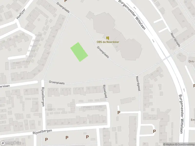 Brandweer met gepaste spoed naar de Groenplaats in Bergen op Zoom vanwege een buitenbrand