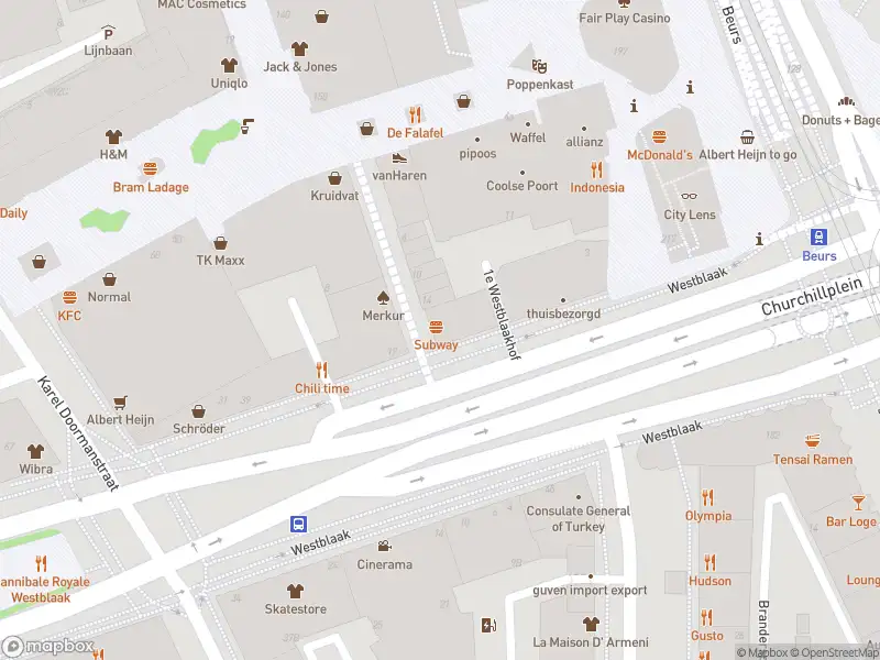 112 melding Ambulance met gepaste spoed naar de Westblaak in Rotterdam