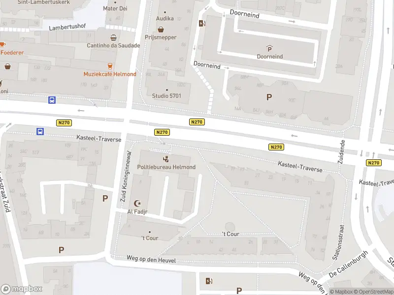 Brandweer met gepaste spoed naar de Kasteel-Traverse in Helmond vanwege een liftopsluiting