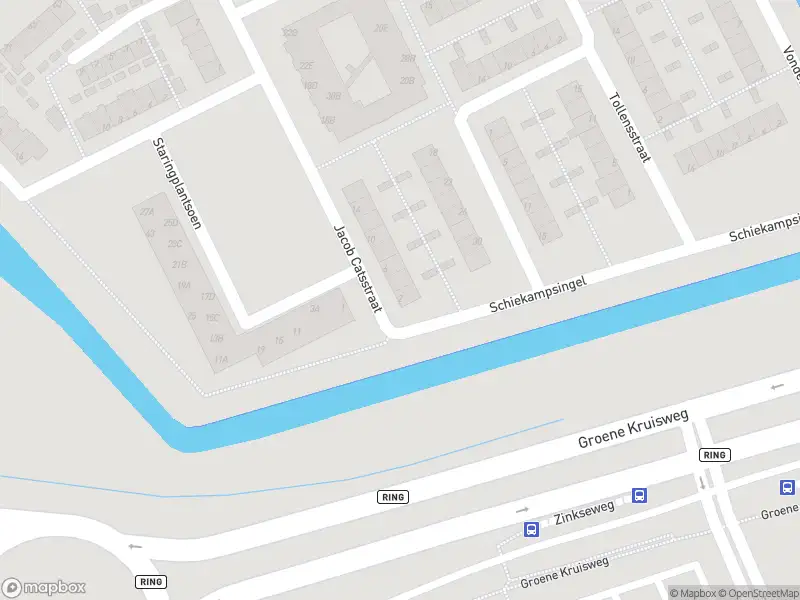 Ambulance met gepaste spoed naar de Jacob Catsstraat in Spijkenisse